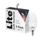 Lite Bulb Moments Smart LED RGB Matt Pære - E14 (4,5W) 3pk