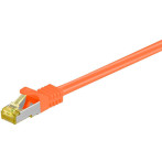 Nettverkskabel S-FTP Cat7 (Orange) - 0,5m