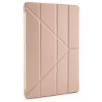 Pipetto Origami Cover for iPad Pro 2018 (11tm) Rose Gold/Clear
