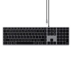 Satechi W3-tastatur med nordisk layout (USB-C)