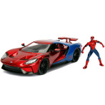 Jada Marvel Spiderman 2017 Ford GT-bil med Spiderman (8 år+)