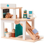 Kids Concept Toy Wooden Doll Hospital (3 år+)