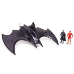 DC Universe The Flash Ultimate Batwing Vehicle med figurer - 10 cm (3 år+)