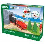 Brio Railway 36017 damptogsett - 1020x480mm (3 år+)