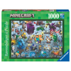 Ravensburger Puzzle (1000 brikker) Minecraft Mobs