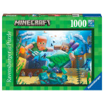Ravensburger Puzzle (1000 biter) Minecraft Mosaic
