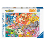 Ravensburger Puzzle (5000 brikker) Pokemon Allstars