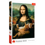Trefl Premium Quality Mona Lisa and the Cat Puzzle (500 biter)