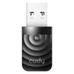 CUDY WU1300S USB 3.0 WiFi-adapter 400 Mbps (dobbeltbånd)