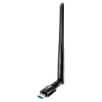 CUDY WU1400 USB 3.0 WiFi-adapter med antenne (dobbeltbånd)