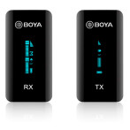 Boya Mini trådløst mikrofonsett for smarttelefon (3,5 mm/TRS)