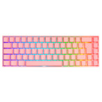 Deltaco Wireless Gaming Keyboard m/RGB (mekanisk) Rosa