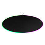 Deltaco RGB-teppe (110x110cm)