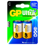 GP Batterier Ultra Plus C Batterier (Alkaliske) 2pk