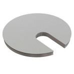 Kondator Powerdot dekorativt metalldeksel (75,4 mm) Sølv