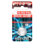 Maxell CR2025 Batteri 3V (Lithium) 5pk