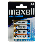 Maxell AA LR06 Batteri 1,5V (Alkalisk) 4pk