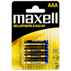 Maxell AAA LR03 Batteri 1,5V (Super Alkaline) 4pk