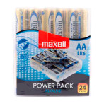 Maxell AA LR6 Batteri 1,5V (Alkalisk) 24pk