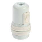 Nordic Quality Power Lampeholder m/Ringer/Reflektor (E27) Hvit
