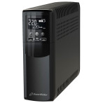 PowerWalker VI 800 CSW Line Interactive UPS Nødstrømforsyning 800VA 480W (4x Schuko-kontakt)