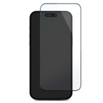 Deltaco 2.5D Privacy Skjermbeskyttelse for iPhone 15 Pro - 6.1tm (9H)