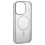 Puro Gradient Mag-deksel til iPhone 15 Pro (6.1tm) Sølv