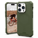 UAG Essential Armor Magsafe-deksel t/iPhone 15 Pro (6.1tm) Oliven trist