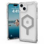UAG Plyo MagSafe-deksel til iPhone 15 Plus (6.7tm) Is/Sølv
