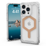 UAG Plyo MagSafe-deksel til iPhone 15 Pro (6.1tm) Ice/Gold