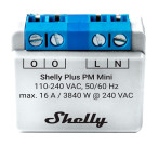Shelly Plus PM Mini (16A) 1-kanals