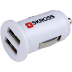Skross Midget Dual USB-billader (2xUSB-A)