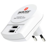 Skross Euro USB-lader (2xUSB-A)