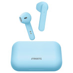 Streetz TWS In-Ear Bluetooth-ørepropper m/etui (4 timer) Blå