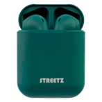 Streetz TWS In-Ear Bluetooth-ørepropper m/etui (4 timer) Grønne