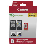Canon PG-510 / CL-511 fotoblekkpatron (Multipack)
