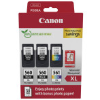 Canon PG-560 XL x2 / CL-561 XL fotoblekkpatron (Multipack)