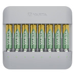 Varta Eco Charger Multi Resirkulert batterilader m/batterier 8x2100mAh (AA)