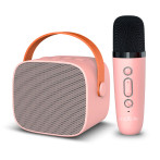 Maxlife MXKS-100 Bluetooth Karaoke-høyttaler (m/mikrofon) Rosa