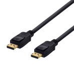 Deltaco DisplayPort 1.2-kabel - 5m (4K UHD) Svart