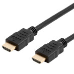 Deltaco fleksibel HDMI-kabel - 3m (4K UHD) Svart