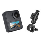 Kandao QooCam 3 360gr. Actionkamera m/dobbelt kamera (m/brakett for motorsykkel)