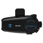 Albrecht BPA 600 Bluetooth Mono-hodesett for motorsykkel (WLAN/FM/Bluetooth/USB-C/2,5 mm)