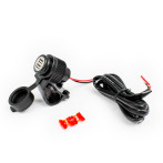Midland Duo USB-plugg for bil/motorsykkel/båt - 12V (2xUBS-A)