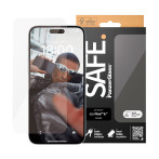 SIKKER. av PanzerGlass Skjermbeskyttelse for iPhone 15 Plus - Ultra-Wide Fit (6.7tm)