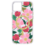 Case Mate Rifle Paper Rose Garden MagSafe-deksel til iPhone 14 Plus
