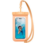 Spigen A601 Aqua Shield vanntett etui for smarttelefoner - aprikos