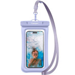 Spigen A610 Aqua Shield vanntett deksel til smarttelefoner - Aqua Blue