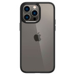 Spigen Crystal Hybrid-deksel til iPhone 14 Pro Max (TPU) matt svart
