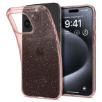 Spigen Liquid Crystal Glitter Cover for iPhone 15 Pro (TPU) Rose Quartz